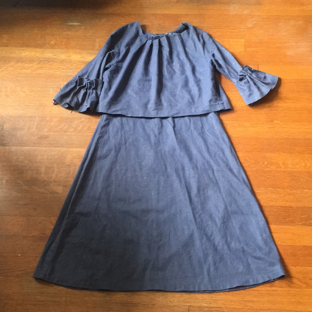 Jamie Kids Sz 14 blue Dress